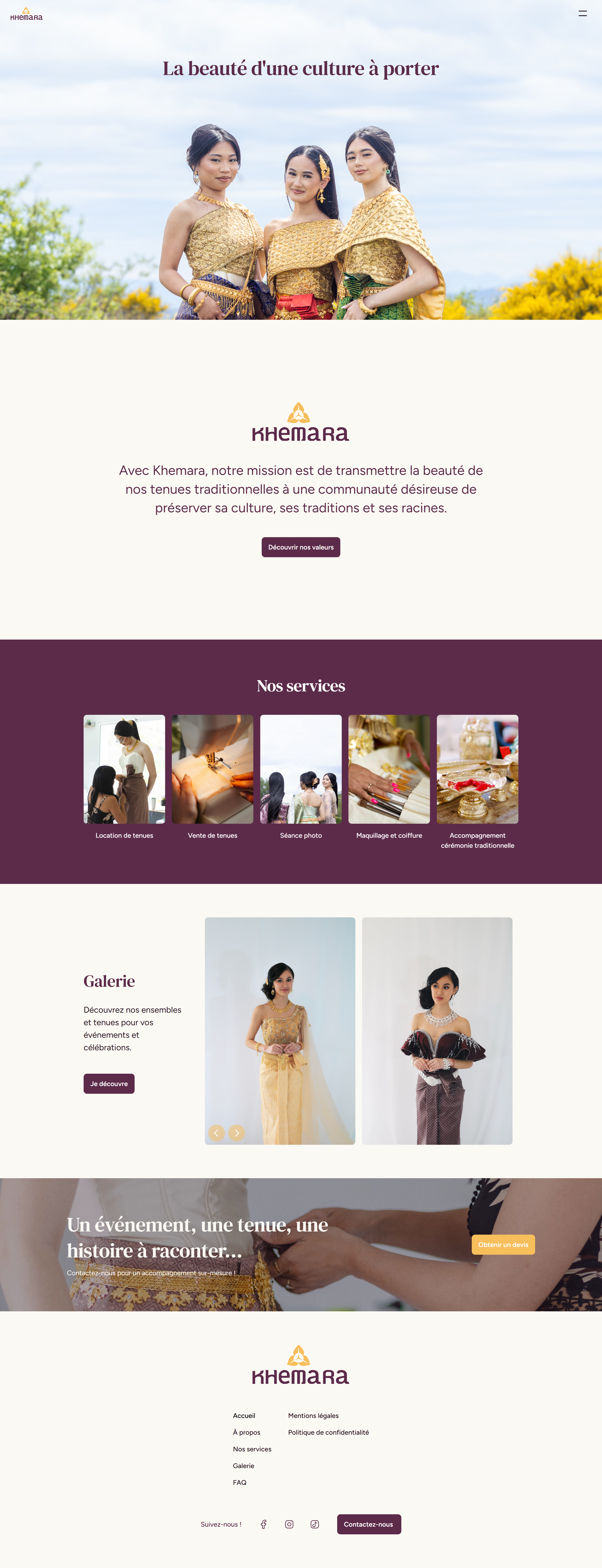 Accueil Khemara France